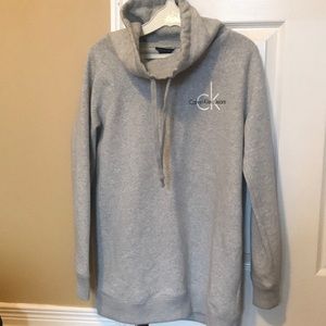 Women’s Calvin Klein long crop neck hoody